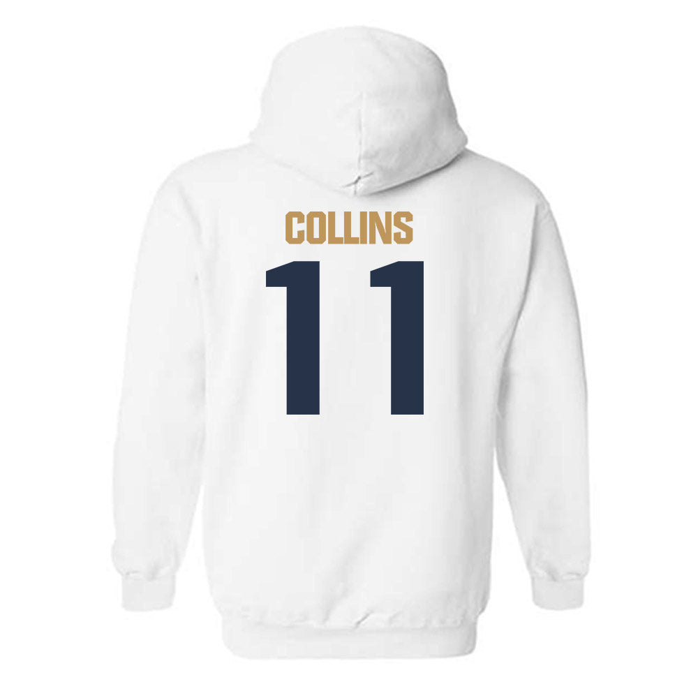 Georgia Tech - NCAA Football : Darnell Collins - Classic Shersey Hooded Sweatshirt-1