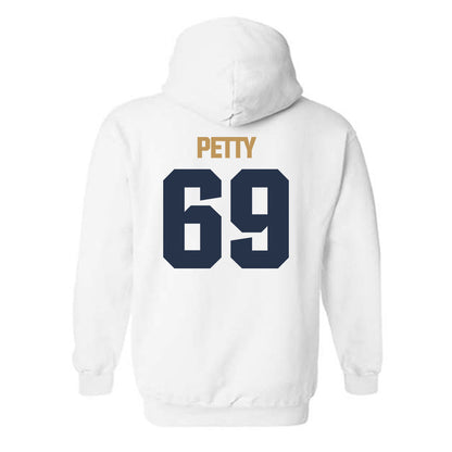 Georgia Tech - NCAA Football : Josh Petty - Classic Shersey Hooded Sweatshirt-1