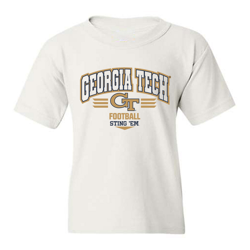 Georgia Tech - NCAA Football : Christian Speakman - Classic Shersey Youth T-Shirt-0