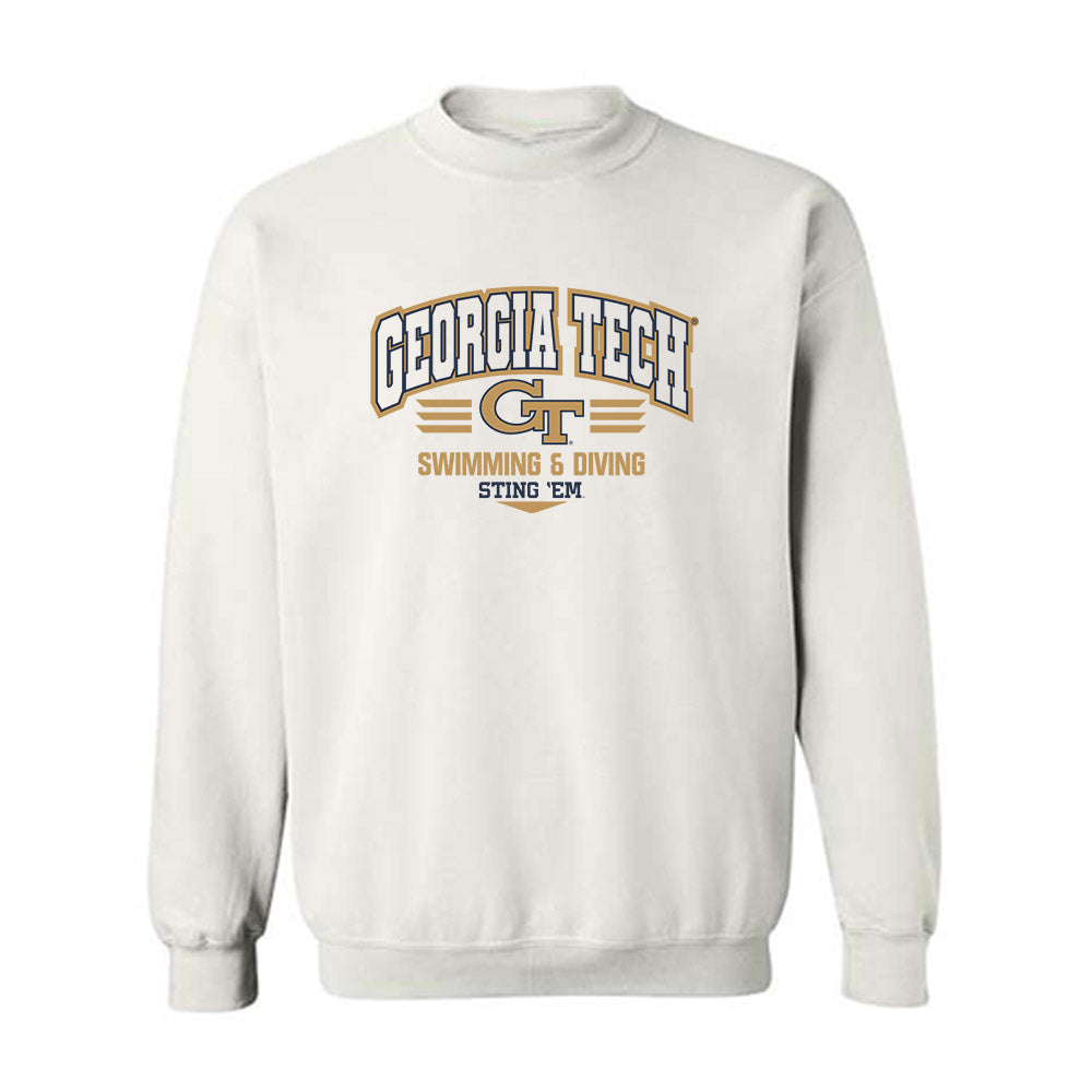 Georgia Tech - NCAA Women's Swimming & Diving : MaryGrace Guzzino - Classic Shersey Crewneck Sweatshirt-0