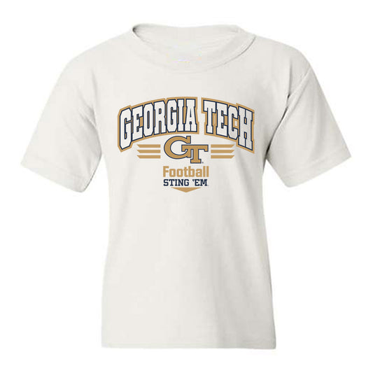 Georgia Tech - NCAA Football : Taje McCoy - Classic Shersey Youth T-Shirt-0