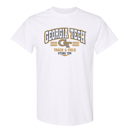 Georgia Tech - NCAA Women's Track & Field : Kendall Johnson - Classic Shersey T-Shirt-0