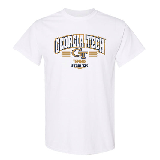 Georgia Tech - NCAA Men's Tennis : Gianluca Carlini - Classic Shersey T-Shirt-0