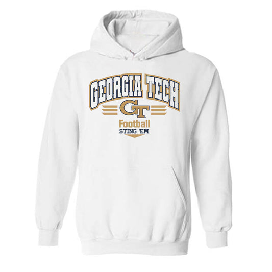 Georgia Tech - NCAA Football : Taje McCoy - Classic Shersey Hooded Sweatshirt-0