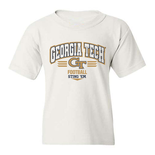 Georgia Tech - NCAA Football : Kevin Peay, Jr. - Classic Shersey Youth T-Shirt-0