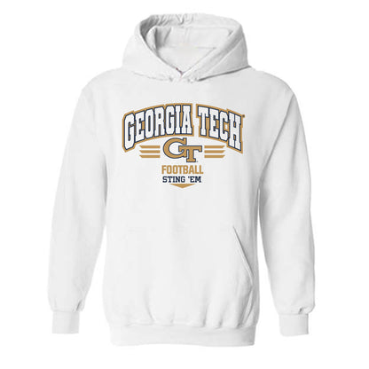 Georgia Tech - NCAA Football : Blake Ragsdale - Classic Shersey Hooded Sweatshirt-0