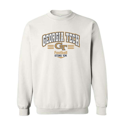 Georgia Tech - NCAA Football : Taje McCoy - Classic Shersey Crewneck Sweatshirt-0