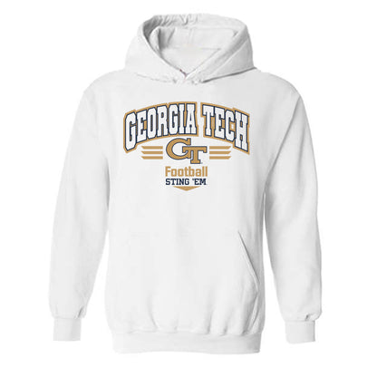 Georgia Tech - NCAA Football : Taje McCoy - Classic Shersey Hooded Sweatshirt-0
