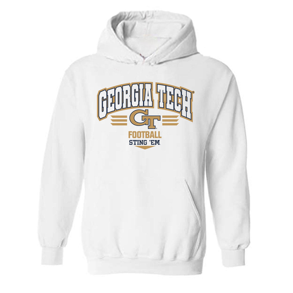 Georgia Tech - NCAA Football : Joseph Ionata - Classic Shersey Hooded Sweatshirt-0