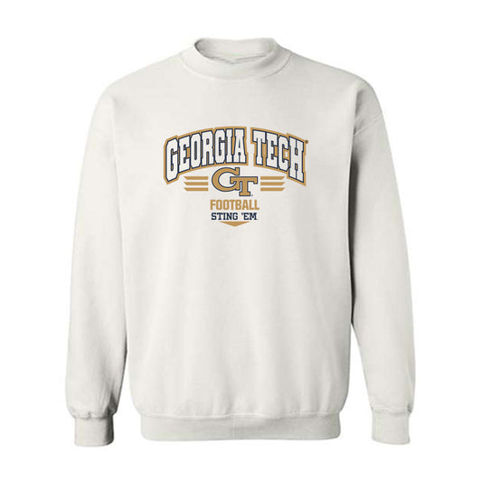 Georgia Tech - NCAA Football : Eli Rickell - Classic Shersey Crewneck Sweatshirt-0