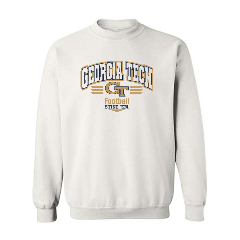 Georgia Tech - NCAA Football : Taje McCoy - Classic Shersey Crewneck Sweatshirt-0