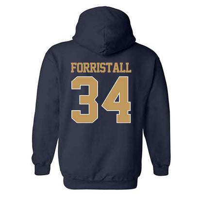 Georgia Tech - NCAA Football : Myles Forristall - Classic Shersey Hooded Sweatshirt-1