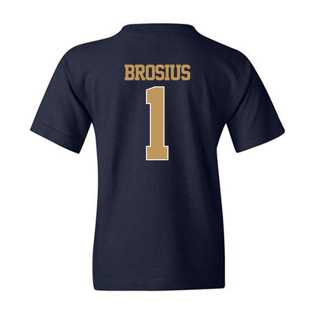 Georgia Tech - NCAA Baseball : Parker Brosius - Classic Shersey Youth T-Shirt-1