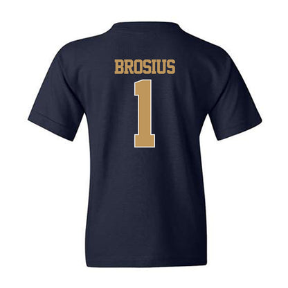 Georgia Tech - NCAA Baseball : Parker Brosius - Classic Shersey Youth T-Shirt-1