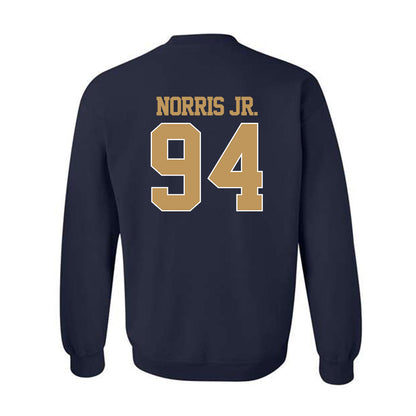 Georgia Tech - NCAA Football : Derry Norris Jr. - Classic Shersey Crewneck Sweatshirt-1