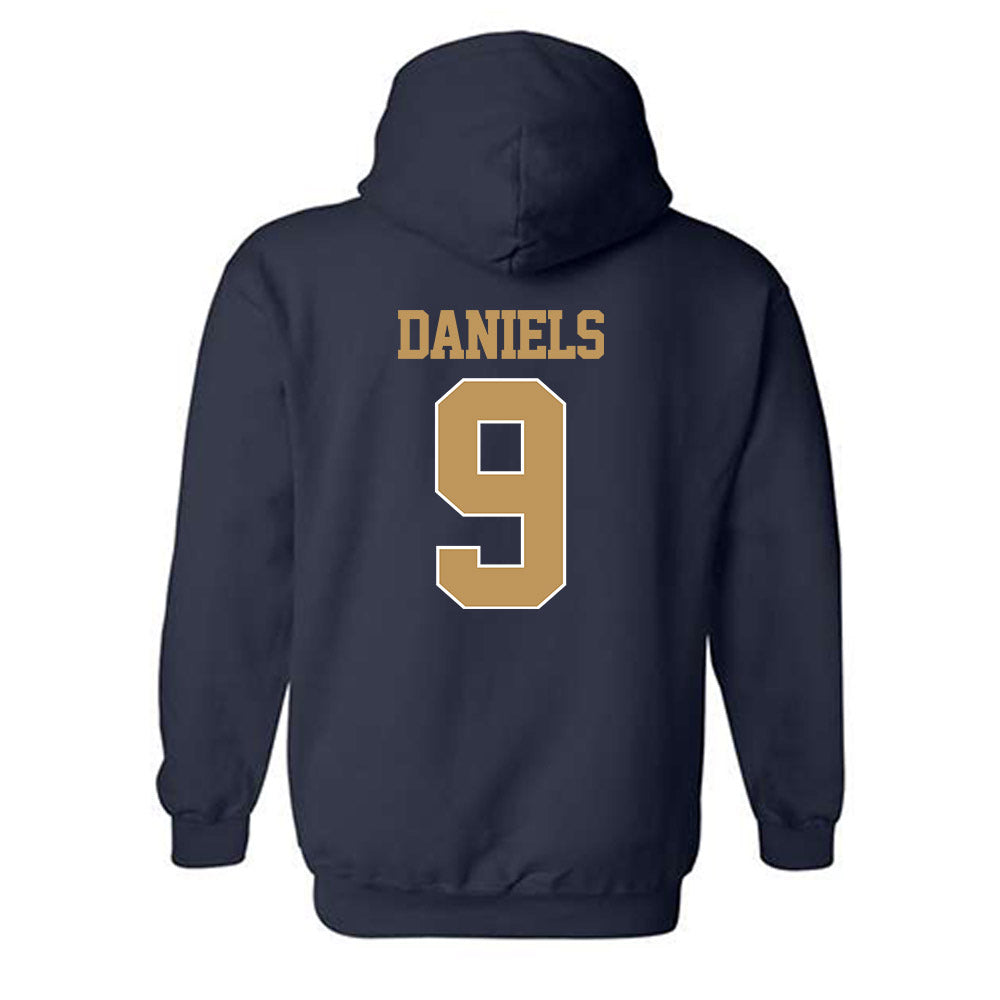 Georgia Tech - NCAA Football : Omar Daniels - Classic Shersey Hooded Sweatshirt-1