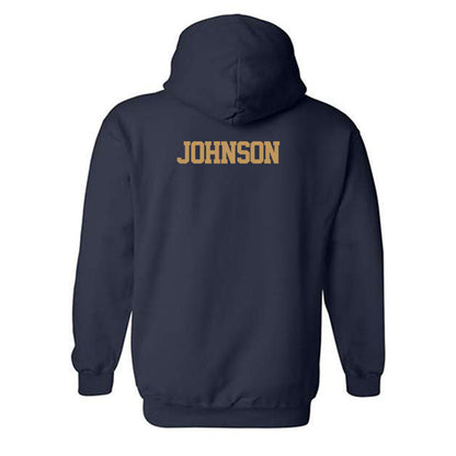 Georgia Tech - NCAA Women's Track & Field : Kendall Johnson - Classic Shersey Hooded Sweatshirt-1