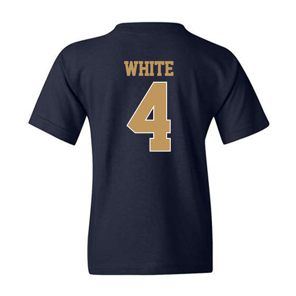 Georgia Tech - NCAA Football : Daiquan White - Classic Shersey Youth T-Shirt-1