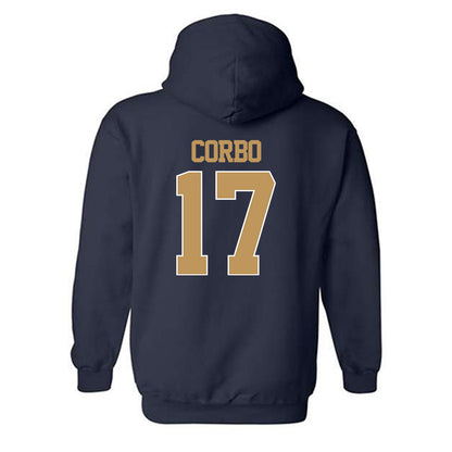 Georgia Tech - NCAA Football : Chris Corbo - Classic Shersey Hooded Sweatshirt-1