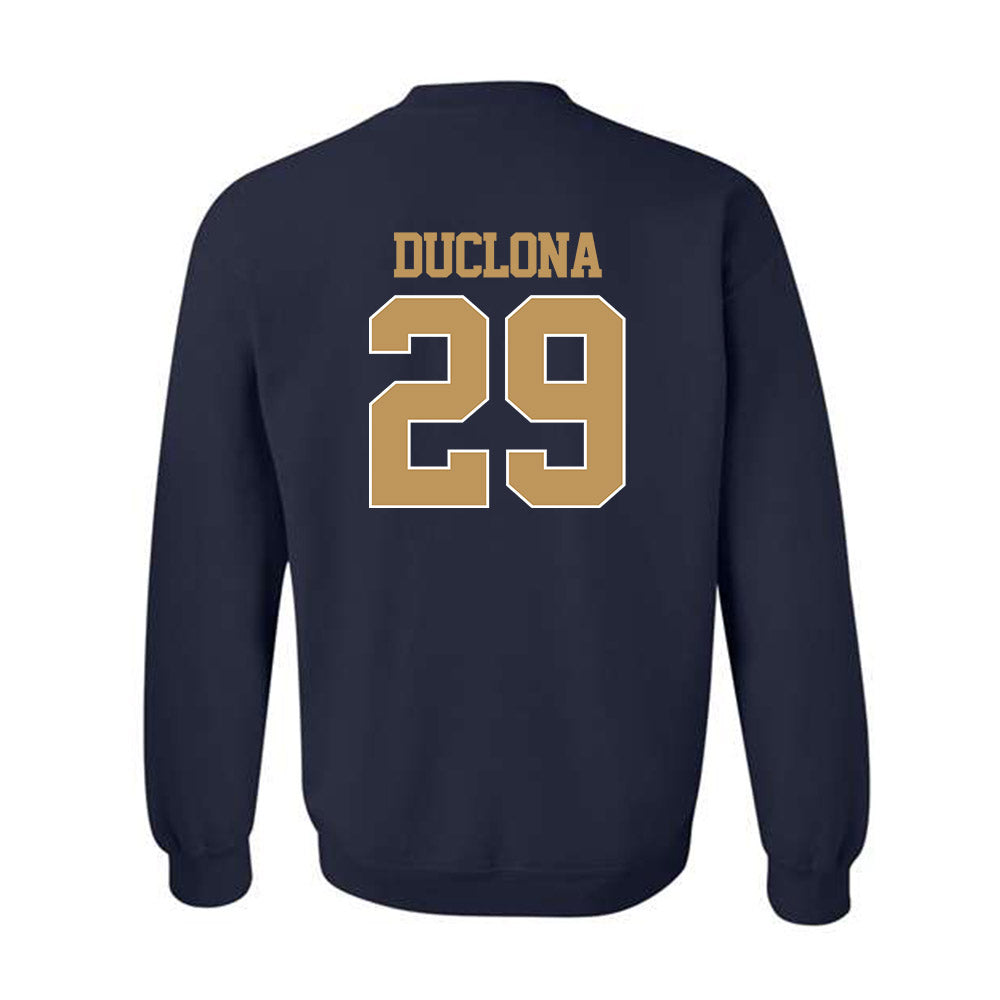 Georgia Tech - NCAA Football : Jonas Duclona - Classic Shersey Crewneck Sweatshirt-1