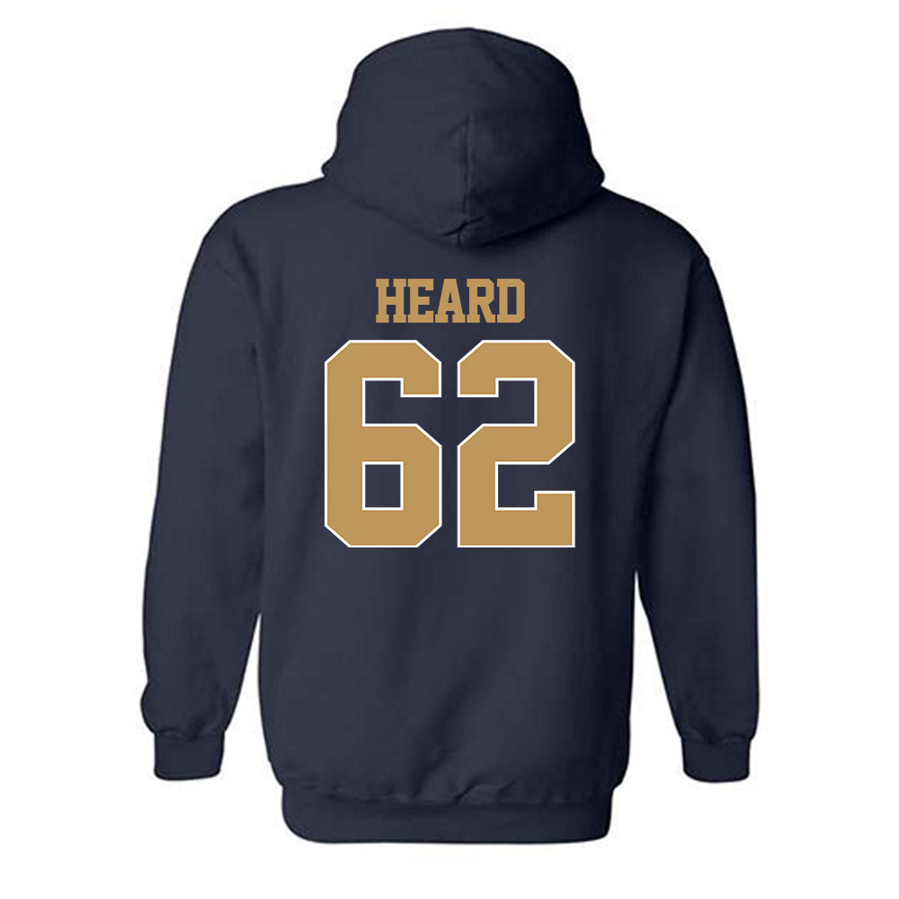 Georgia Tech - NCAA Football : Courtlin Heard - Classic Shersey Hooded Sweatshirt-1