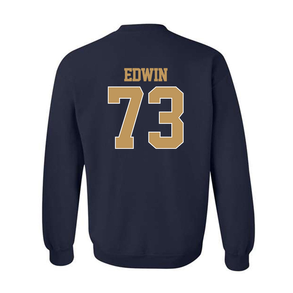 Georgia Tech - NCAA Football : Favour Edwin - Classic Shersey Crewneck Sweatshirt-1