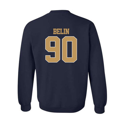 Georgia Tech - NCAA Football : Blake Belin - Classic Shersey Crewneck Sweatshirt-1