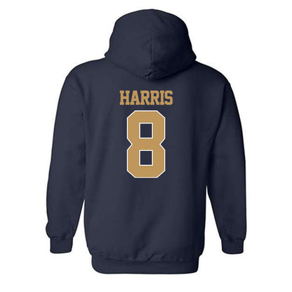 Georgia Tech - NCAA Football : Gavin Harris - Classic Shersey Hooded Sweatshirt-1