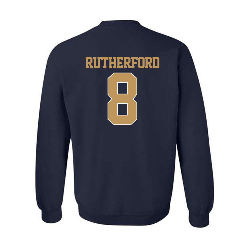 Georgia Tech - NCAA Football : Malik Rutherford - Classic Shersey Crewneck Sweatshirt-1