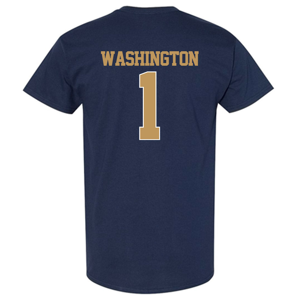 Georgia Tech - NCAA Men's Basketball : Lamar Washington - Classic Shersey T-Shirt-1