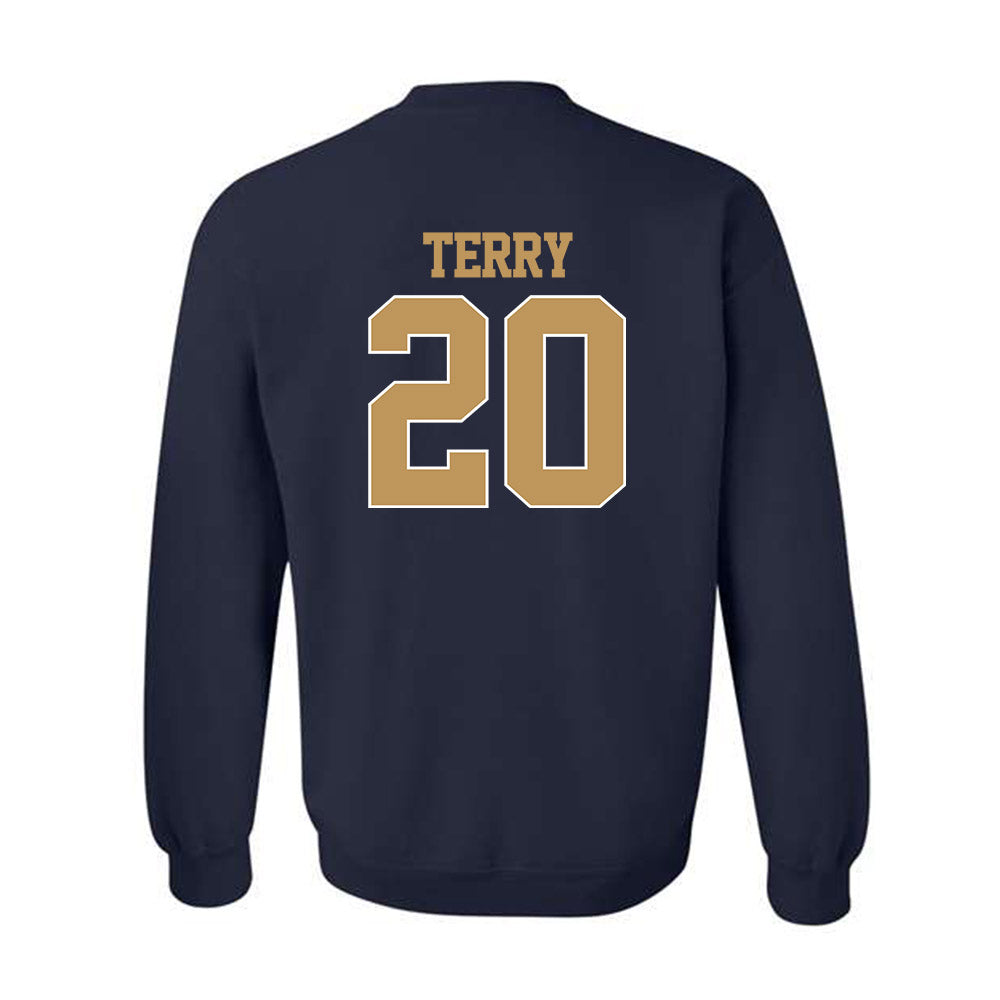 Georgia Tech - NCAA Football : Jaedyn Terry - Classic Shersey Crewneck Sweatshirt-1
