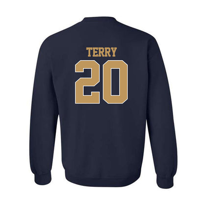 Georgia Tech - NCAA Football : Jaedyn Terry - Classic Shersey Crewneck Sweatshirt-1