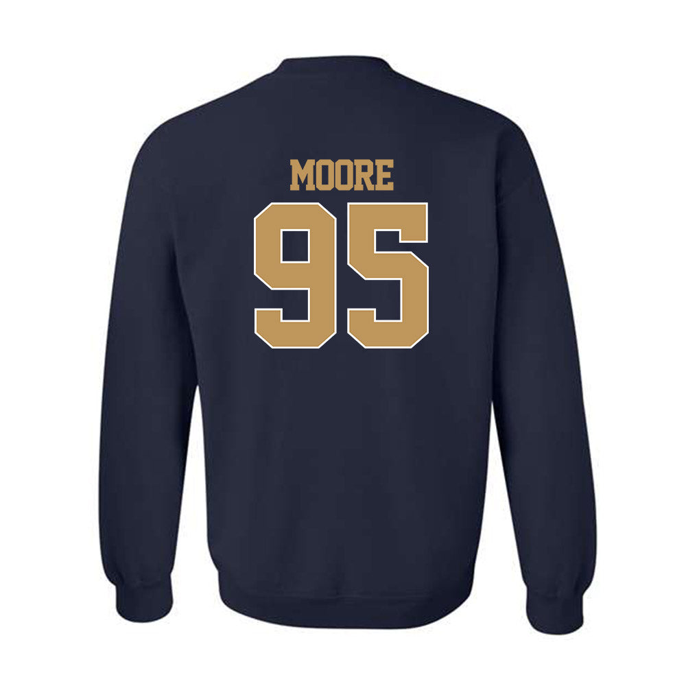 Georgia Tech - NCAA Football : Jason Moore - Classic Shersey Crewneck Sweatshirt-1