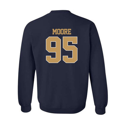 Georgia Tech - NCAA Football : Jason Moore - Classic Shersey Crewneck Sweatshirt-1