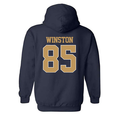 Georgia Tech - NCAA Football : Jj Winston - Classic Shersey Hooded Sweatshirt-1