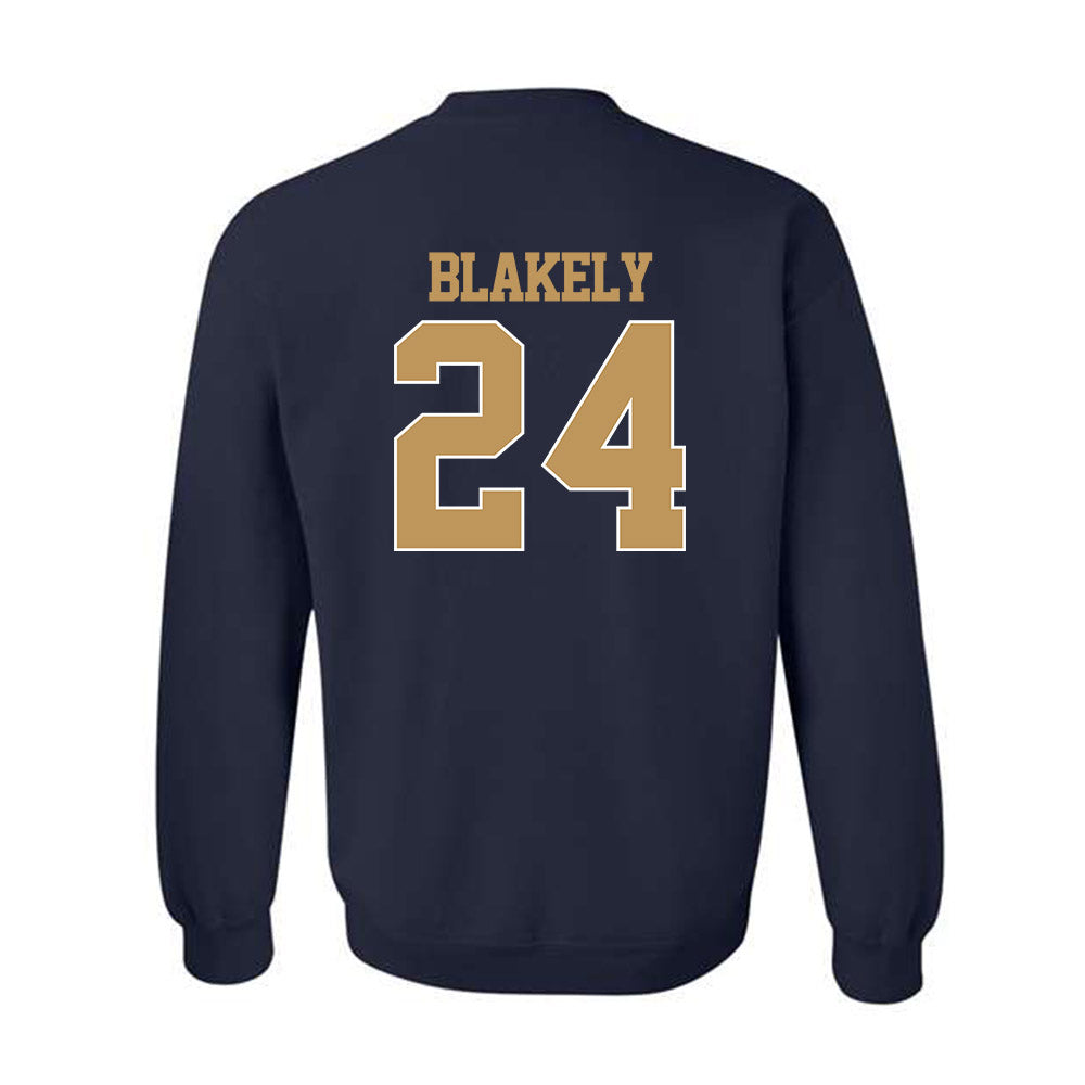 Georgia Tech - NCAA Baseball : Jackson Blakely - Classic Shersey Crewneck Sweatshirt-1