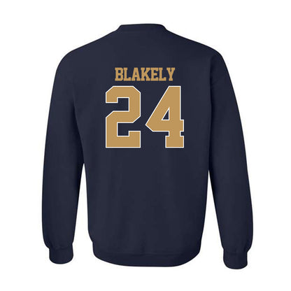 Georgia Tech - NCAA Baseball : Jackson Blakely - Classic Shersey Crewneck Sweatshirt-1