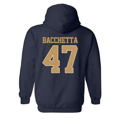 Georgia Tech - NCAA Football : Alex Bacchetta - Classic Shersey Hooded Sweatshirt-1
