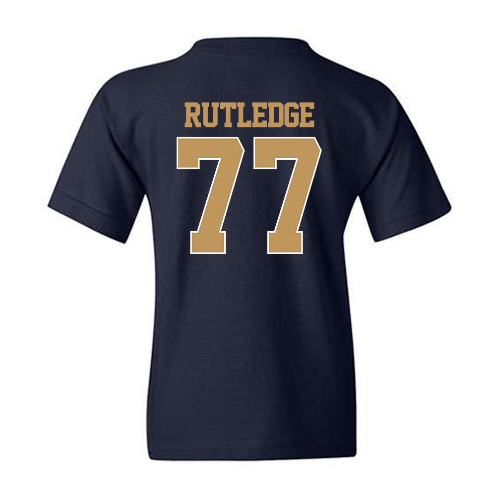 Georgia Tech - NCAA Football : Keylan Rutledge - Classic Shersey Youth T-Shirt-1