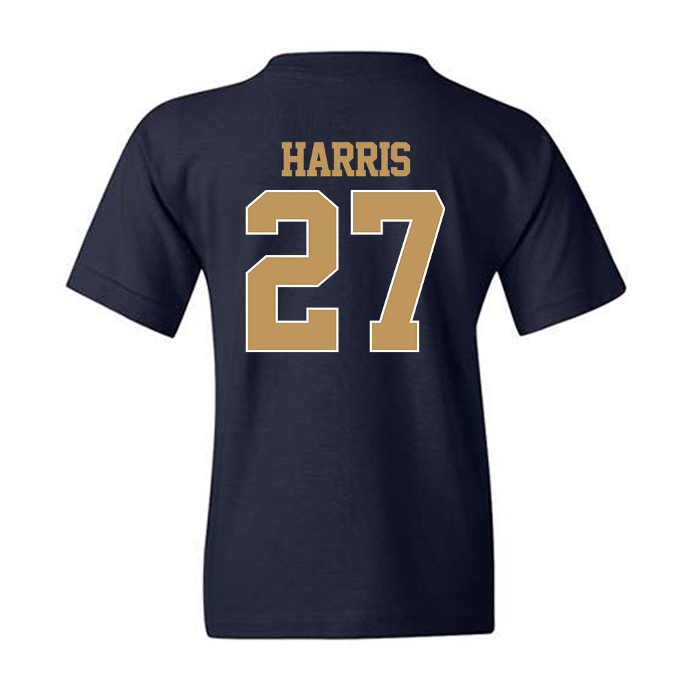 Georgia Tech - NCAA Football : Tae Harris - Classic Shersey Youth T-Shirt-1