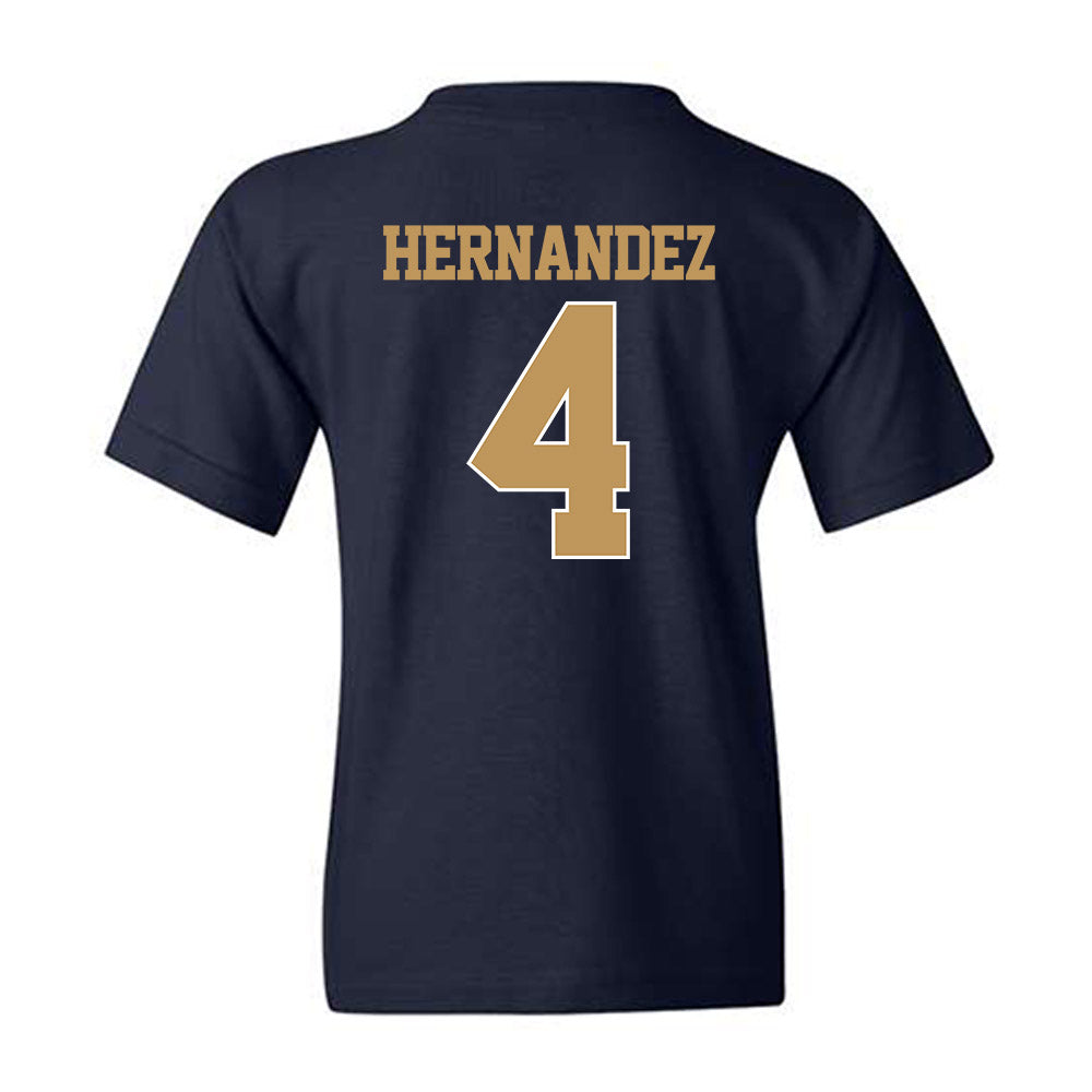 Georgia Tech - NCAA Baseball : Alex Hernandez - Classic Shersey Youth T-Shirt-1