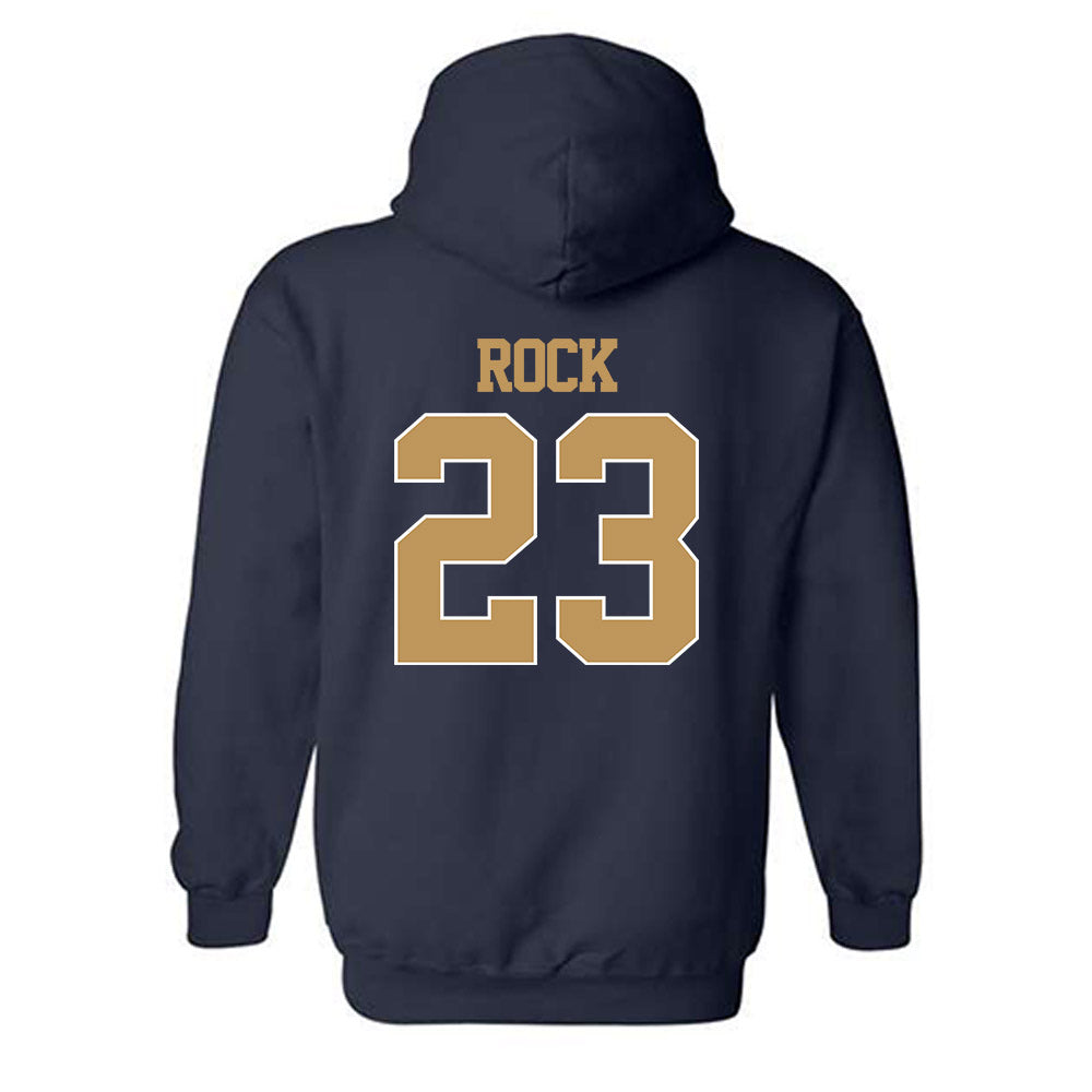 Georgia Tech - NCAA Football : Caramarie Rock - Classic Shersey Hooded Sweatshirt-1