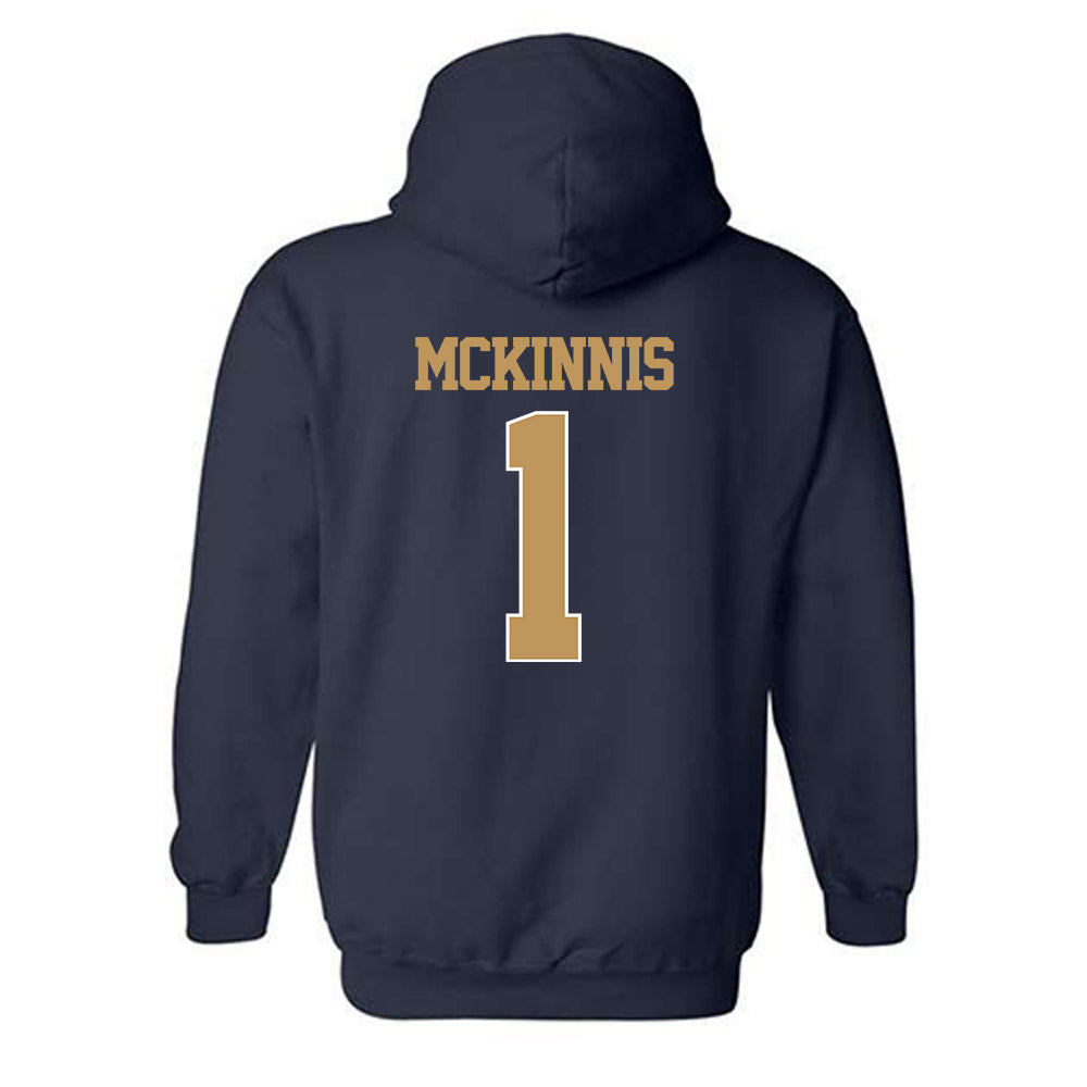 Georgia Tech - NCAA Softball : Abby McKinnis - Classic Shersey Hooded Sweatshirt-1
