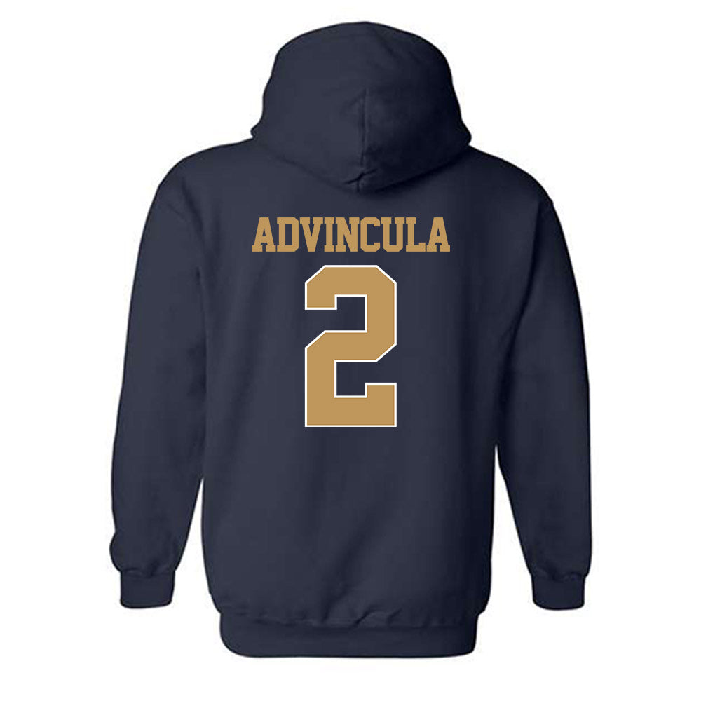 Georgia Tech - NCAA Baseball : Jarren Advincula - Classic Shersey Hooded Sweatshirt-1