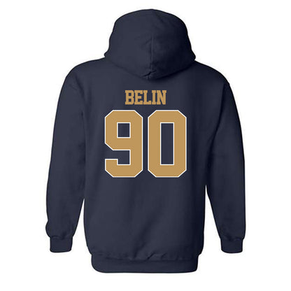 Georgia Tech - NCAA Football : Blake Belin - Classic Shersey Hooded Sweatshirt-1