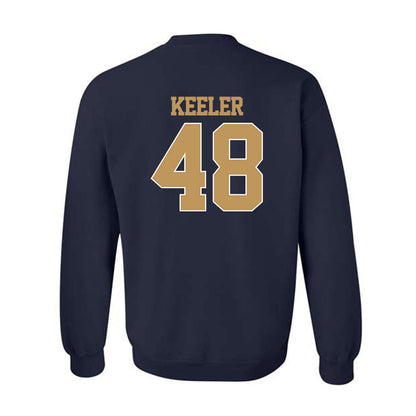 Georgia Tech - NCAA Football : Cal Keeler - Classic Shersey Crewneck Sweatshirt-1