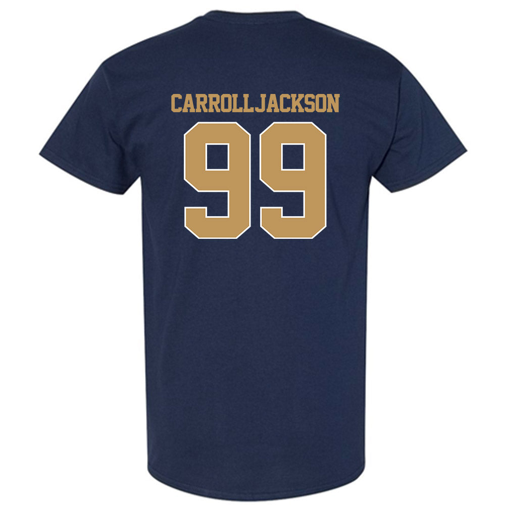 Georgia Tech - NCAA Football : Vincent Carroll-Jackson - Classic Shersey T-Shirt-1