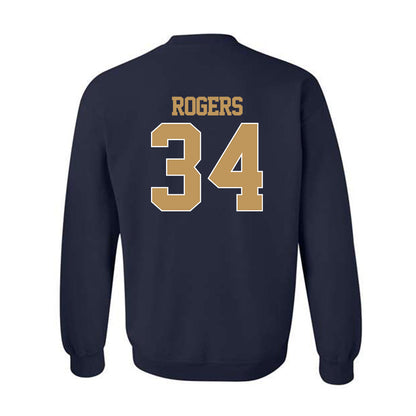 Georgia Tech - NCAA Baseball : Drew Rogers - Classic Shersey Crewneck Sweatshirt-1