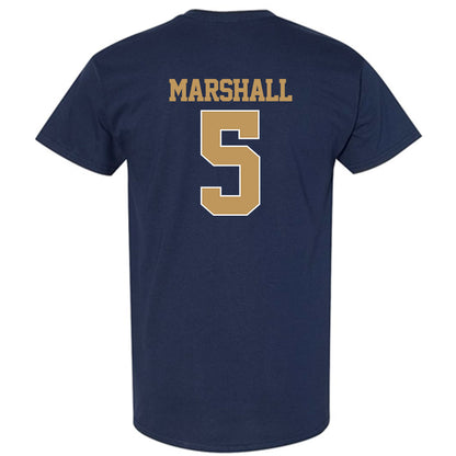 Georgia Tech - NCAA Men's Basketball : Peyton Marshall - Classic Shersey T-Shirt-1