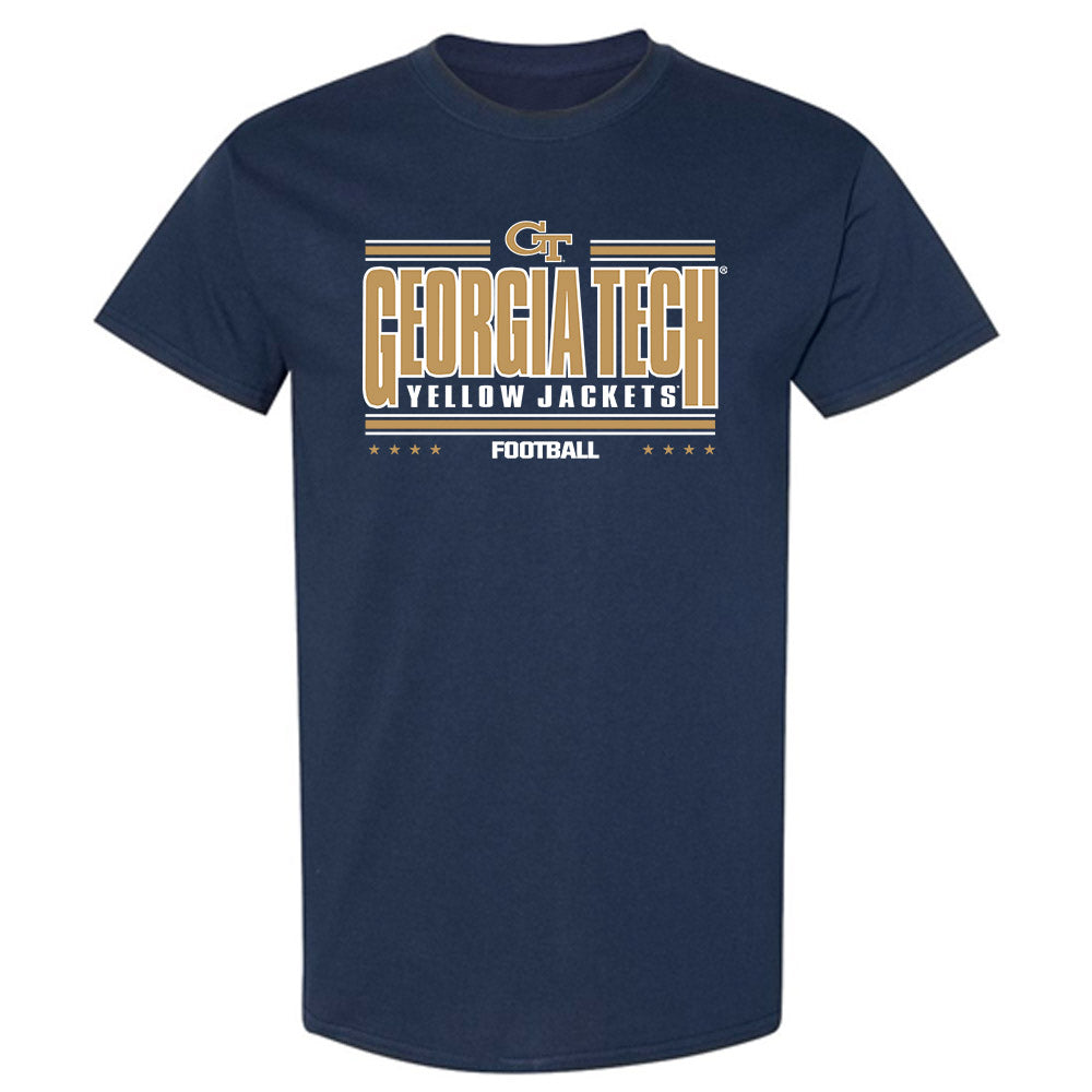 Georgia Tech - NCAA Football : Jordan Woods - Classic Shersey T-Shirt-0